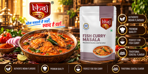 Fish Curry Masala 200g Zip Lock Pouch | The Traditional Coastal Curry Specialist - Bhoj Masale