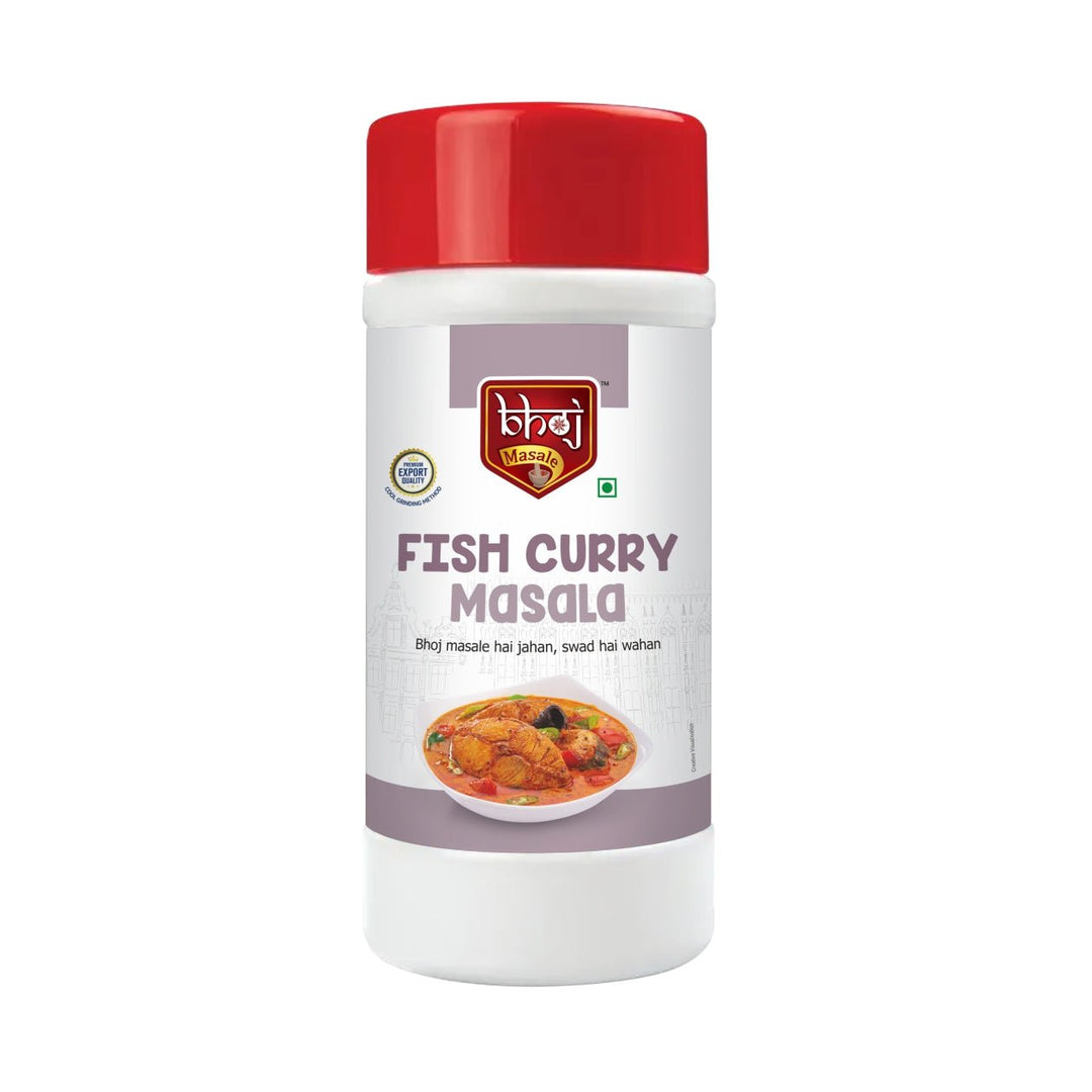 Fish Curry Masala PET JAR - 500g (Net 450g) - Bhoj Masale