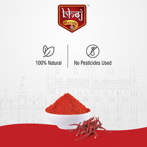 Kashmiri Laal Mirch Powder - 100g - Bhoj Masale