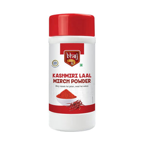 Kashmiri Laal Mirchi Powder - PET JAR 500g (NET 450GM) - Bhoj Masale