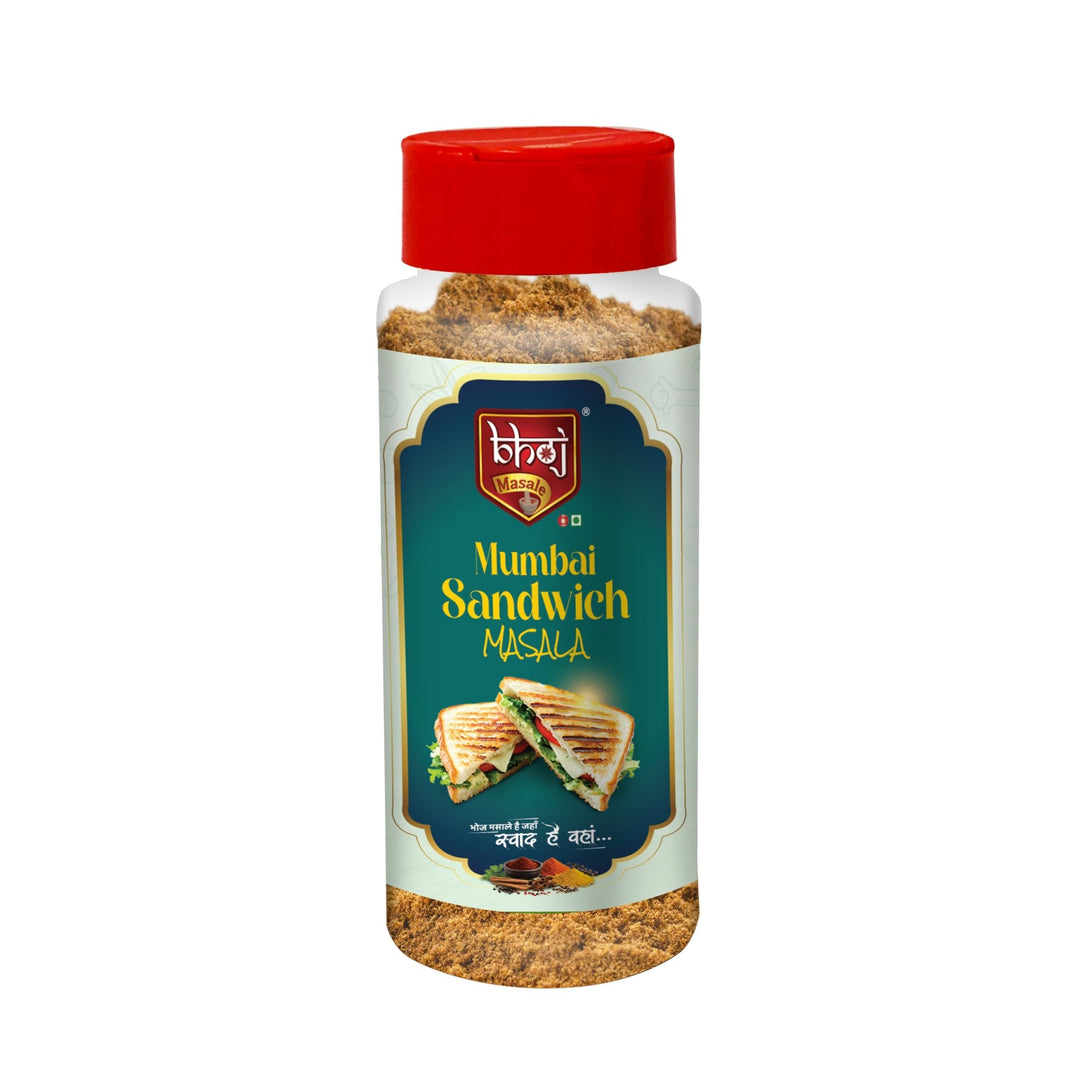 Mumbai Sandwich Masala 70g Sprinkler Jar | The Secret to Mumbai-Style Sandwiches - Bhoj Masale