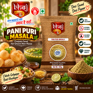Pani Puri Masala 100g | Street Food Magic in Every Bite - Bhoj Masale