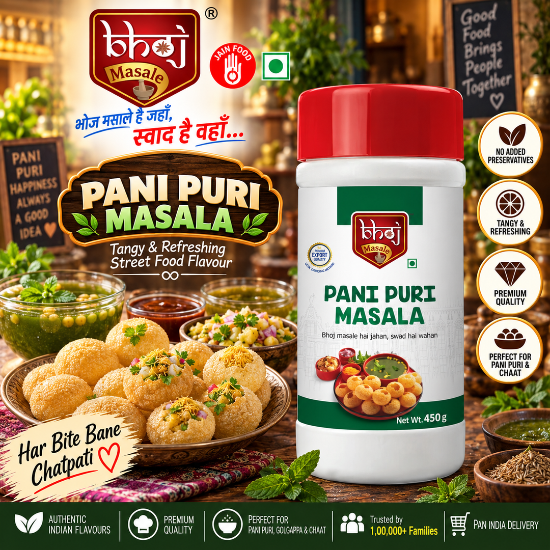 Pani Puri Masala PET Jar 500g (Net 450g) | Authentic Street Food Flavour