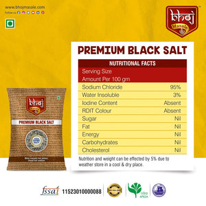 Premium Black Salt 200g - Bhoj Masale