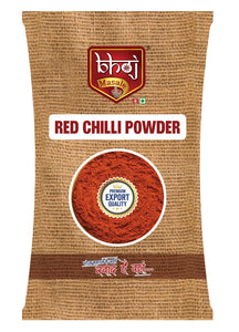 Red Chilli (Laal Mirchi Tikhalal) Powder 1KG - Bhoj Masale