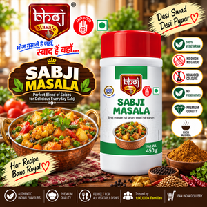 Sabji Masala PET Jar 500g (Net 450g) | Everyday Vegetable Masala - Bhoj Masale