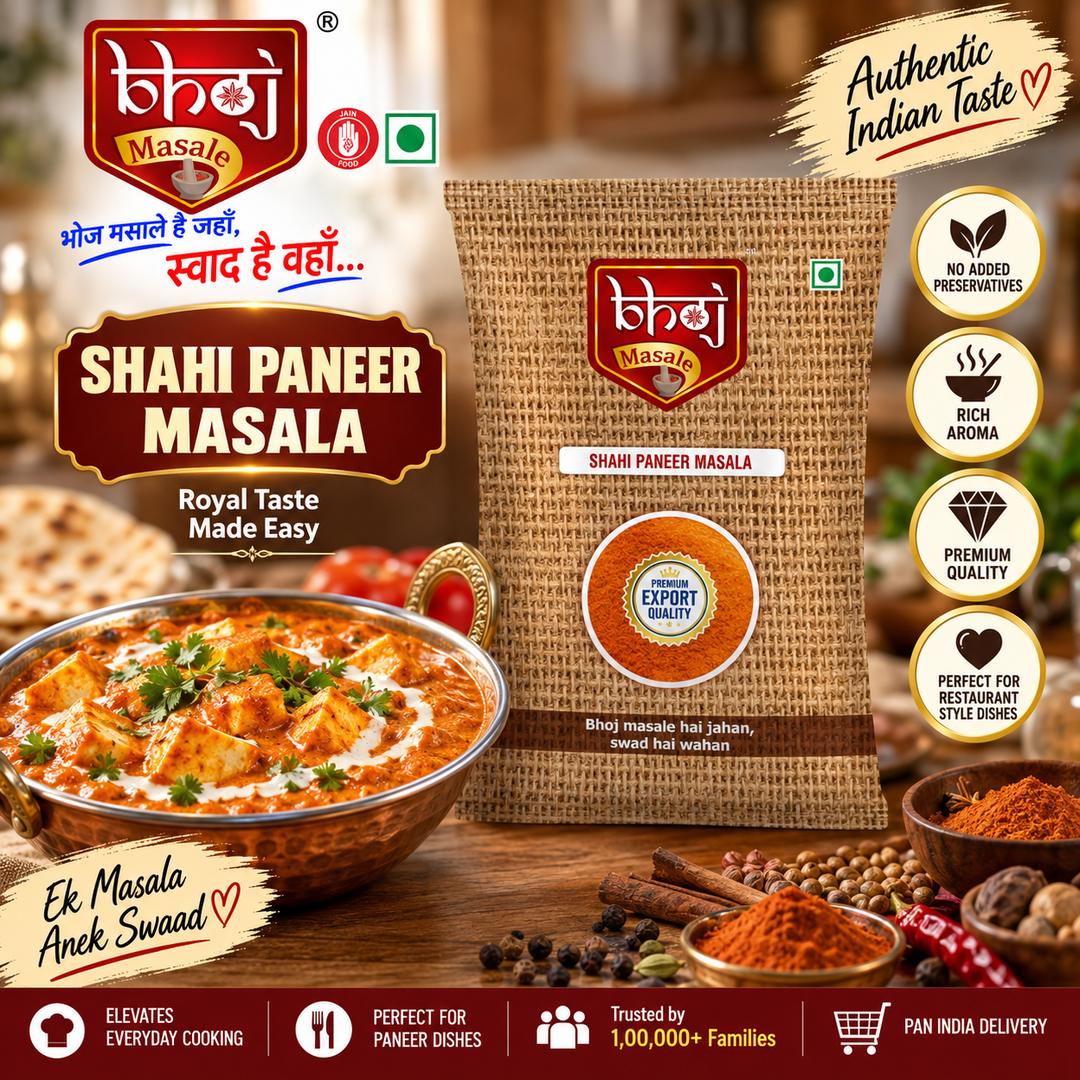 Shahi Paneer Masala 100g | Royal Flavours for Every Paneer Dish - Bhoj Masale
