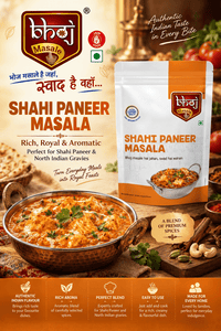 Shahi Paneer Masala 200g Zip Lock Pouch | Rich & Creamy Restaurant Style Paneer Masala - Bhoj Masale