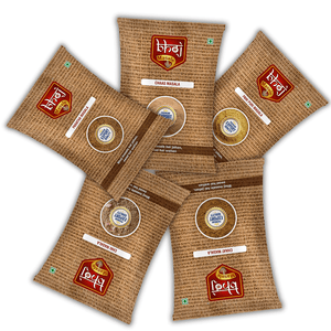 Top Up Masale Combo - 5 x 100 grams each (Total 500 gms) ( No Onion No Garlic Jain Masale) - Bhoj Masale