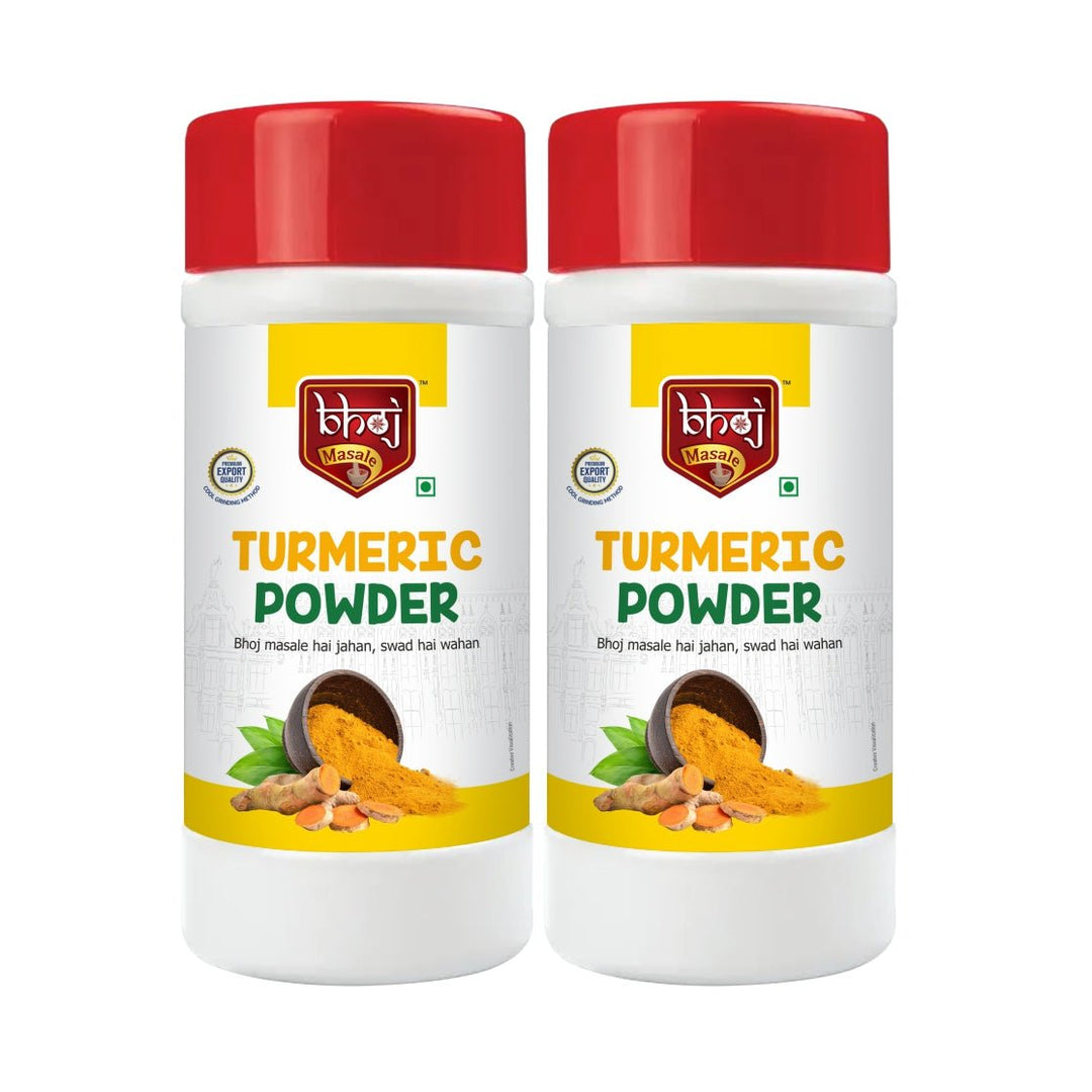 Turmeric Powder 1KG (Pack Of 2 x 450g net) - Bhoj Masale