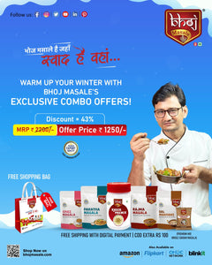 Winter Special Combo + FREE RED SHOPPING BAG !! - Bhoj Masale